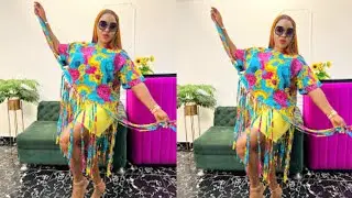How to cut and sew a simple crop top with Ankara fringe.