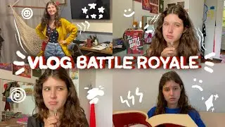 nesse eu fiz coisas ! 🔪 vlog de leitura battle royale 🩸