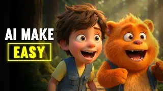 How To Make Long 3D Cartoon Videos Using FREE AI Tools (Step-by-Step)