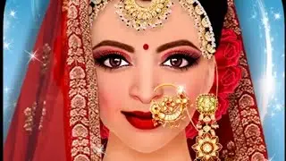 Indian Princess wedding makeup salon-girl games|stylish gamer|@stylishgamer|Android gameplay