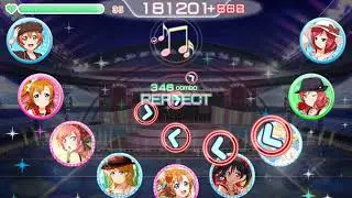 ラブライブ！ スクフェス HEART to HEART!  [MASTER] Full Combo 判定強化なし (No perfect locks)