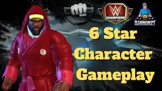 6 Star Character Gameplay-MR T-WWE Champions