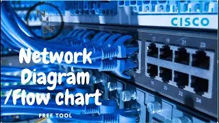 Free and Simple Tool  for Flow Charts  , Network  Diagram  etc.