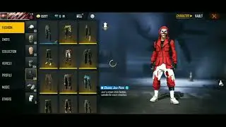 Free Fire Red Criminal Bundle Glitch Video