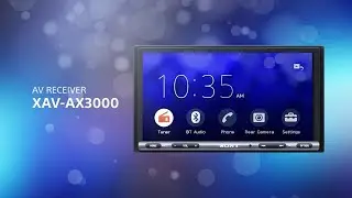 Sony XAV-AX3000 AV Receiver with Android Auto and Apple Unboxing Review Video