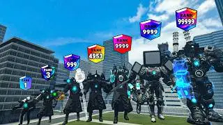 NEW MECHA CORRUPTED CAMERAMAN GROUP VS MECHA TITAN CAMERAMAN In Garry's Mod!