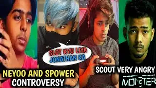 Neyoo And Spower Controversy | Neyoo React On Spower In Jonathan Slot | Scout Angry On Soul Haters