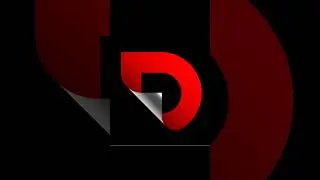 Letter D Logo Design in illustrator - Adobe illustrator Toturial