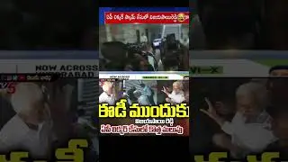 Ex MP Vijaya Sai Reddy Attends ED Enquiry in AP Liquor Scam Case