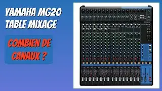 AVIS (2025) : Yamaha MG20 Table Mixage. D&Eacute;TAILS ESSENTIELS