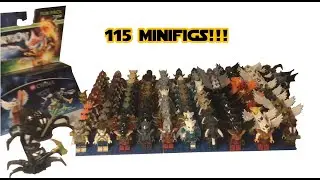 Моя коллекция минифигурок Lego Chima 115 ФИГУРОК!!! | LEGO Chima |