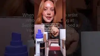 I&rsquo;ve tried hundreds of products at Sephora as a makeup artist and I finally made a YouTube video