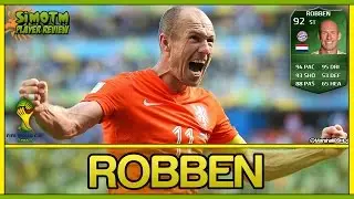 FIFA 14 UT - TOTT Robben || SiMOTM World Cup Ultimate Team 92 Player Review + In Game Stats