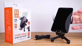 Беспроводное автомобильное зарядное устройство ColorWay AutoSense CarWireless Charger CW-CHAW025Q-BK