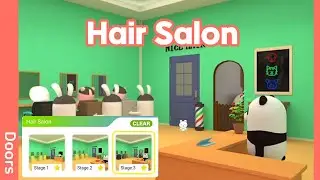 Escape Room Hair Salon Walkthrough (GBFinger Studio) | 脱出ゲーム DOORS 謎解きパズルゲーム集