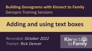Genopro Session 6: Adding and using text boxes