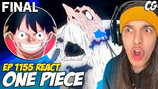 O FIM DE ONE PIECE 1ª TEMPORADA!! - React One Piece EP 1155