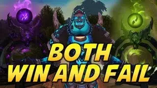 DEMONIC GATEWAY IS SO FUN! WIN / FAIL - Cartoonz & Cobrak 2v2 Mists of Pandaria