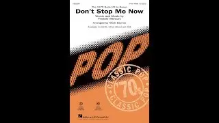 Don't Stop Me Now (3-Part Mixed Choir) - Arranged by Mark Brymer
