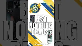 Best Nothing Phone Deals in BBD Sale 2025 || Nothing Phone 3 @ Rs. 34,999* Price || Launched New ||