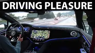 Mercedes EQE 43 AMG driving impressions and summary