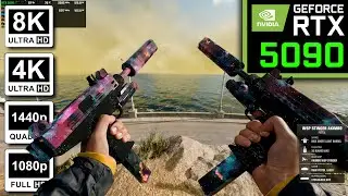 COD: Warzone | RTX 5090 32GB (MAX Settings Gameplay in 1080p 1440p 4K and 8K) | DLSS 4.0 ON/OFF