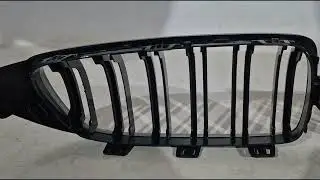 BMW 3 F30/F31 2012-19 рр. (для F80 M3)/BMW 4 F32/F33/F36 2012-20 рр. Ніздрі M-Look (чорний глянець)