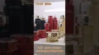 X111 skincare cosmetic packaging glass bottles