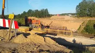 Budowa wiaduktu w Uhowie cz. 2
