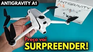 𝗨𝗿𝗴𝗲𝗻𝘁𝗲! Drone 𝗔𝗡𝗧𝗜𝗚𝗥𝗔𝗩𝗜𝗧𝗬 𝗔𝟭 j&aacute; dispon&iacute;vel para o 𝗕𝗥𝗔𝗦𝗜𝗟 e o PRE&Ccedil;O VAI SURPREENDER