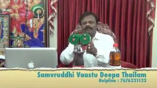 SAMVRUDDHI VAASTU DEEPAM OIL - Test for Positivity