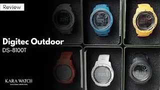 Review Cara Setting dan Kalibrasi Jam Tangan  Digitec Outdoor DS-8100T - Kara Watch