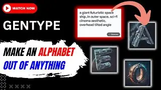 Design Unique Alphabets with Google&rsquo;s Gentype | Gentype Tutorial