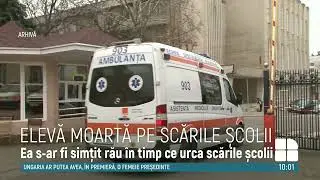 Caz tragic. O elevă a decedat din cauza unui stop cardiac