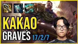 KAKAO - GRAVES vs. ELISE Jungle | KR GRANDMASTER | PATCH 10.25