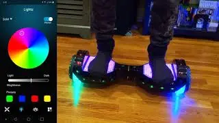 Hover-1 Hoverboard App Demonstration for Astro