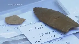 Archaeologists saving artifacts from12,000 years ago