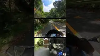 椿ラインで※3カメラテストライド -y(^天^)333 #ジスペケ #gsxr125