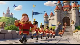 The Grand Old Duke of York | Classic Action Nursery Rhyme for Kids | Baby Songs & Children Music