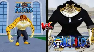 Blox Fruits Leopard Fruit Vs Anime