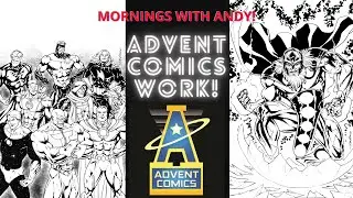 Advent Comics work, covers and interior art!