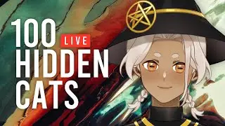 [ ● LIVE ] 100 HIDDEN CATS (#MJRPWeek)