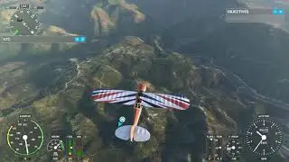 Microsoft Flight Simulator Scenic Sunday Yosemite Zlin Aviation Savage Cub.