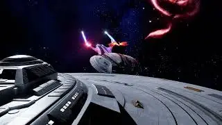 Star Trek Picard Shipswap - The Titan faces the Enterprise F