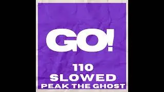 Go!  - 110bpm (Slowed Down) - Rap/Trap/Drill Beat/Instrumental