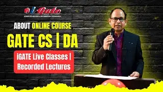 GATE 2027&ndash;2028 🚀 iGATE CS + DA Course | Systematic & Result-Oriented Course | Offline | Online | iGb