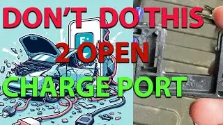 Fixing Charging Port Door Stuck Won't Open