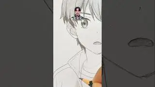 Draw Squid Game Player 333 as Anime