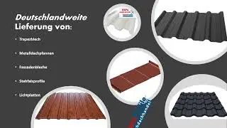 Dachbleche Trapezbleche  Fassadenblech Stehfalz von StaroProfile Blechdachhandel