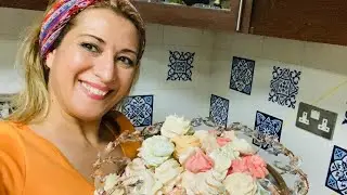 وصفة المرانغ ، ناجحة ، بنينة وساهلة # Recette des meringues, facile reussie et délicieuse